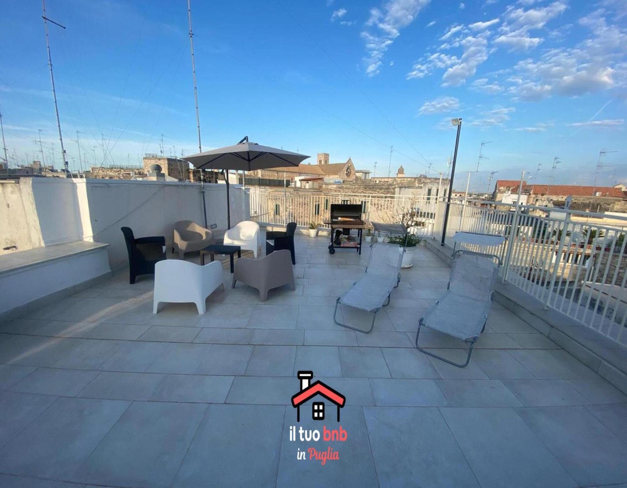ביטונטו Casa Bianca Bnb,Big Terrace,10 Min Airport Beaches מראה חיצוני תמונה